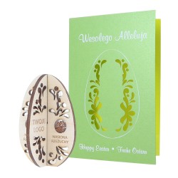 EASTER CARD WITH 3D SEEDS
